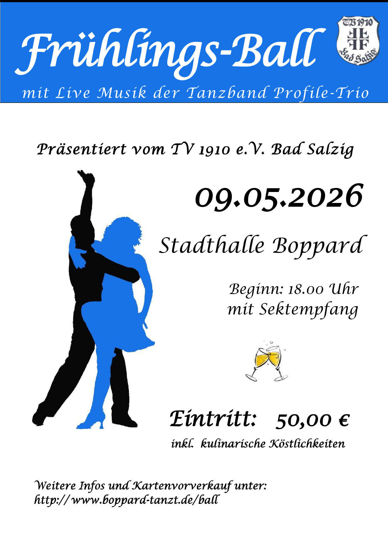 Frühlingsball 2026 des TV 1910 Bad Salzig e.V.